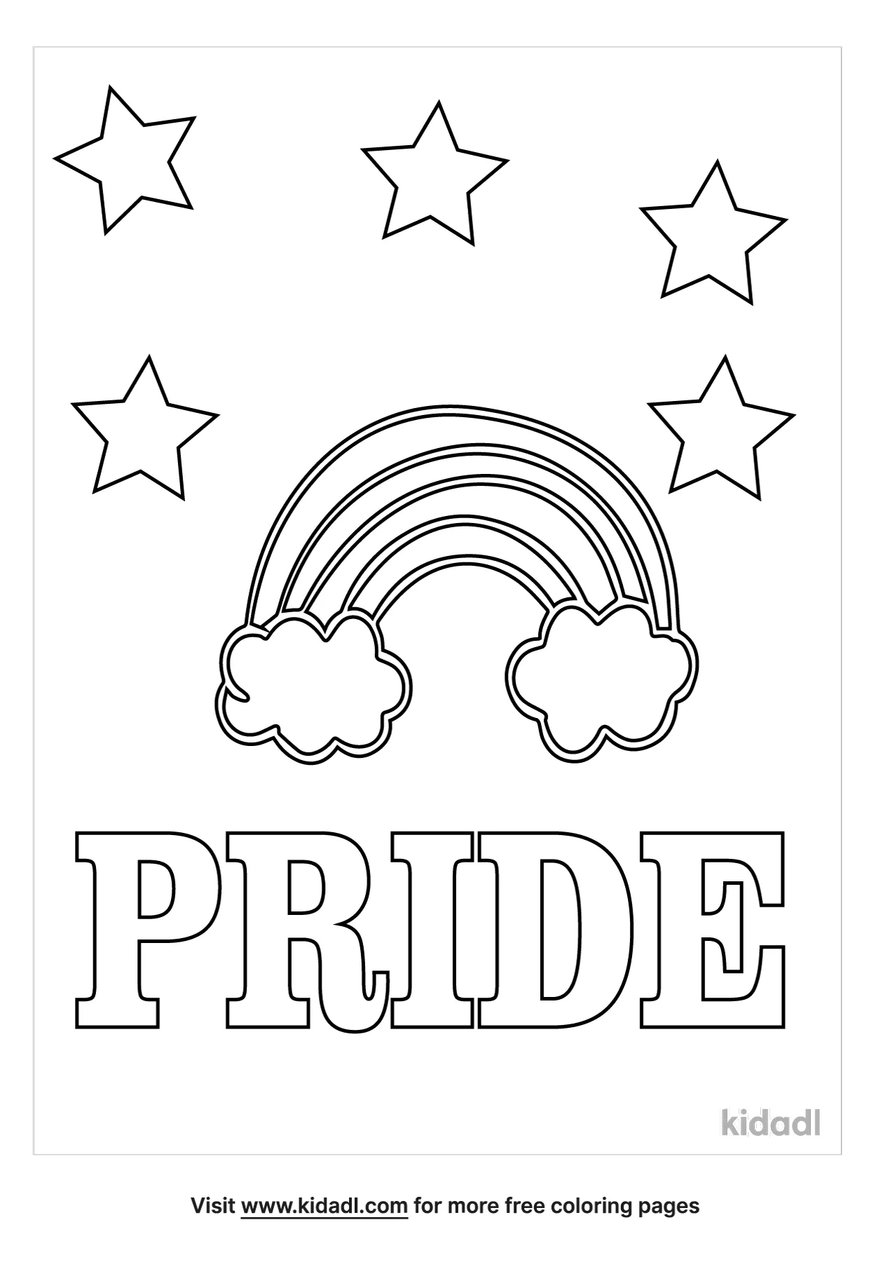Pride Coloring Pages 1