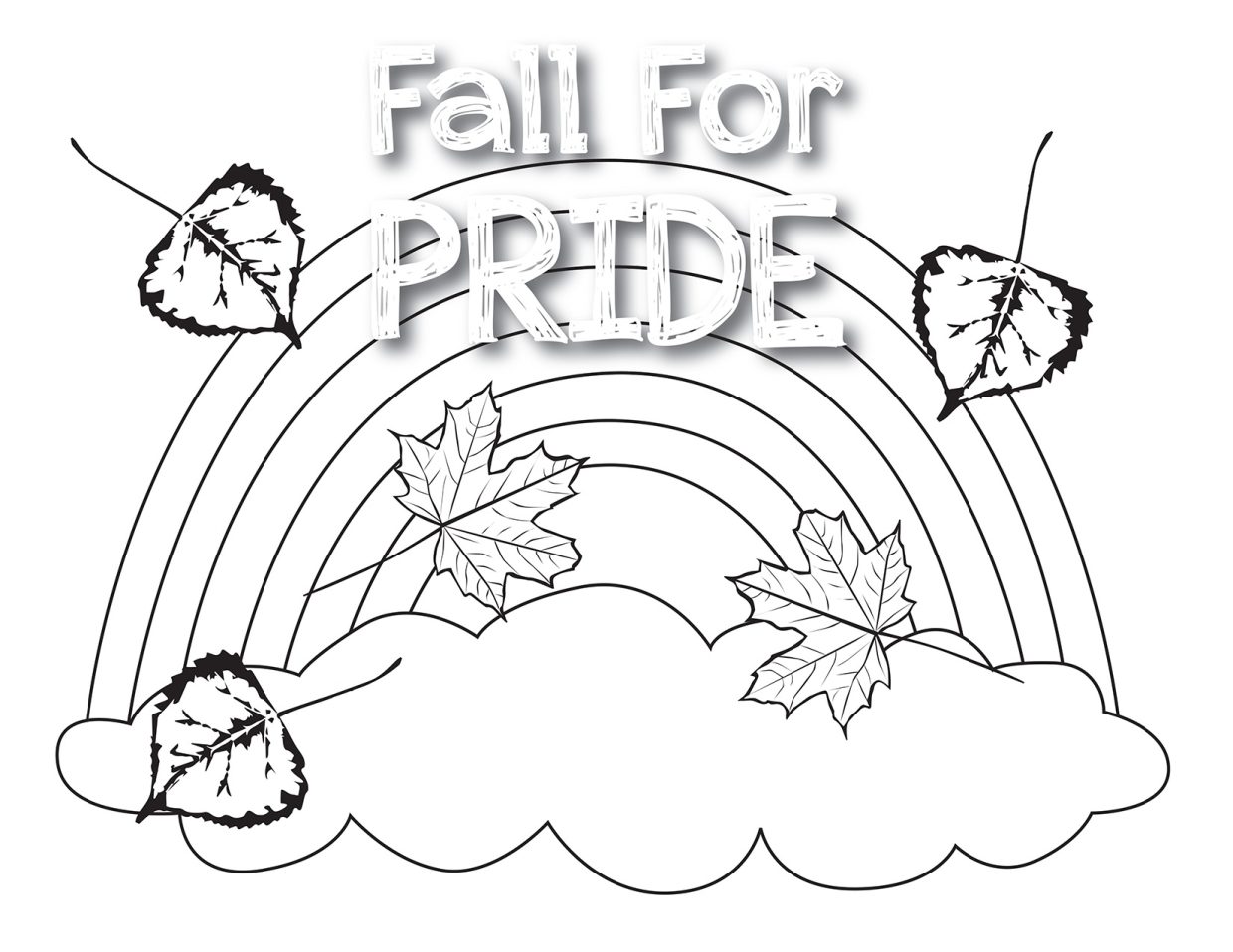 Celebrate Diversity with Pride Coloring Pages Free Printable