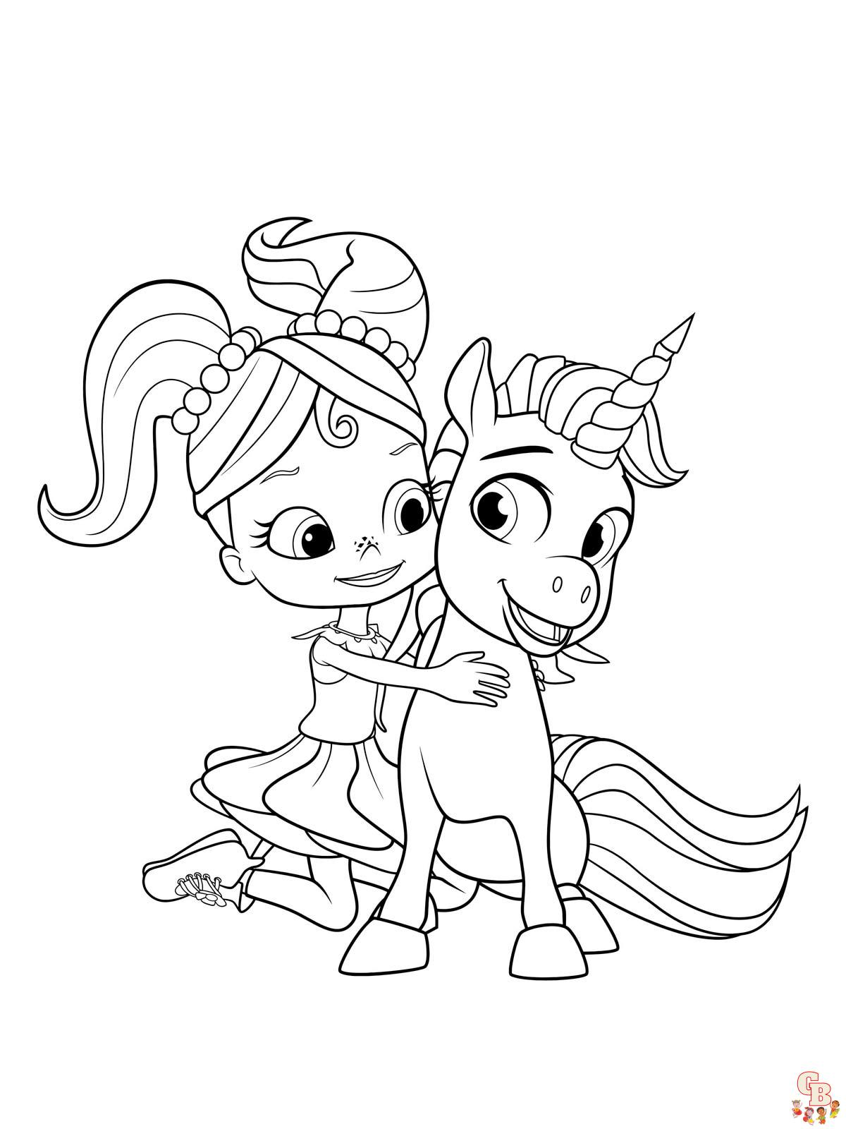 Rainbow Rangers Coloring Pages 10