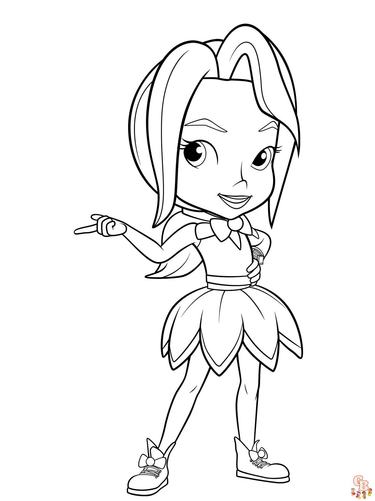 Rainbow Rangers Coloring Pages 13