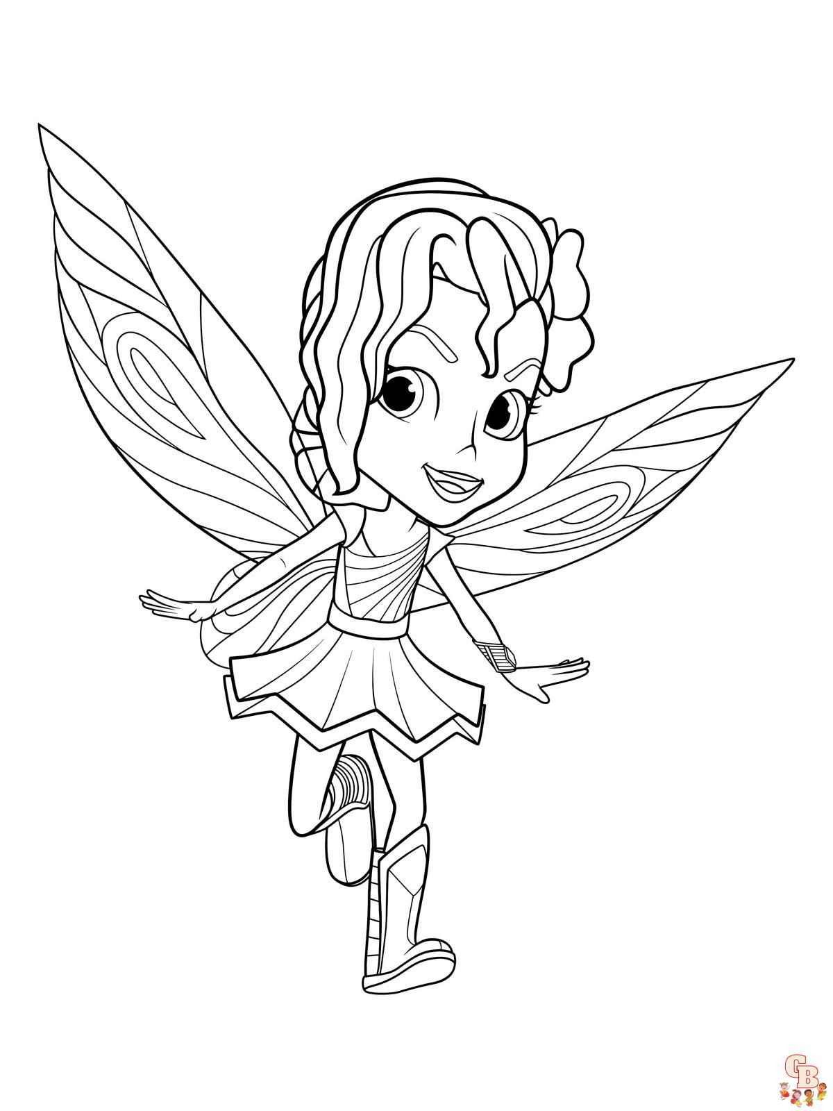 Rainbow Rangers Coloring Pages 15