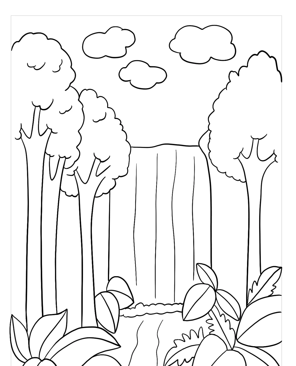 Explore the World of Rainforest Coloring Pages | GBcoloring