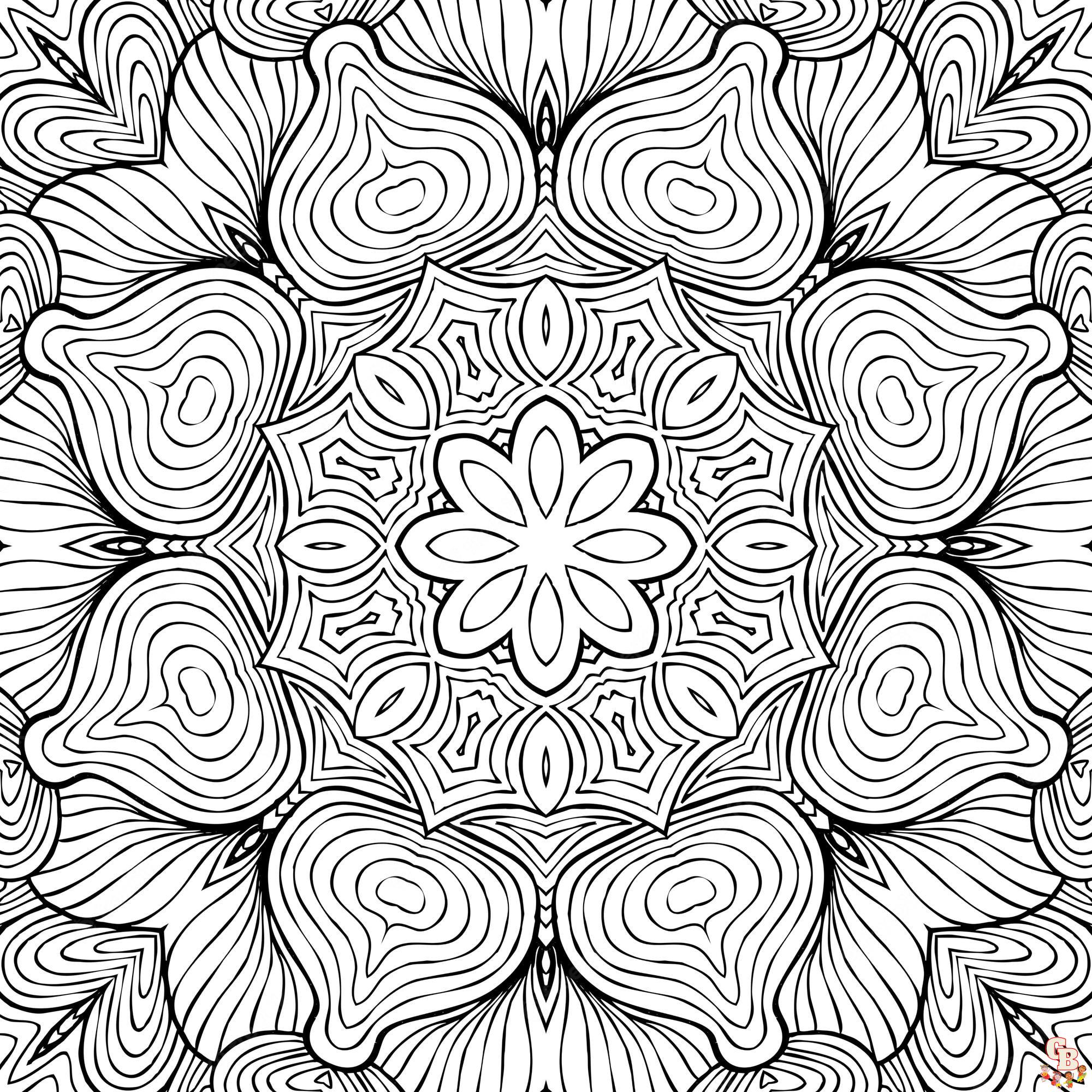 Relaxing Coloring Pages 1