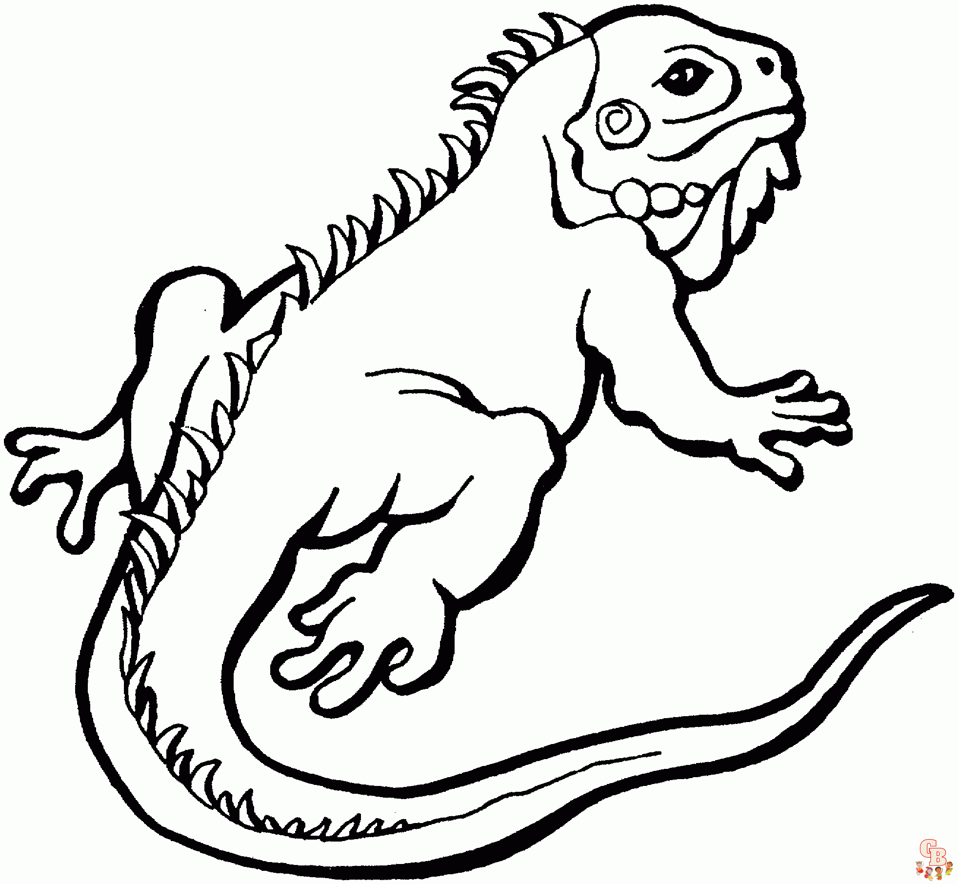 Reptile Coloring Pages 3