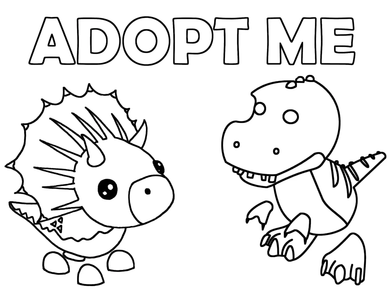 Roblox Adopt Me Coloring Pages Starfish - XColorings.com