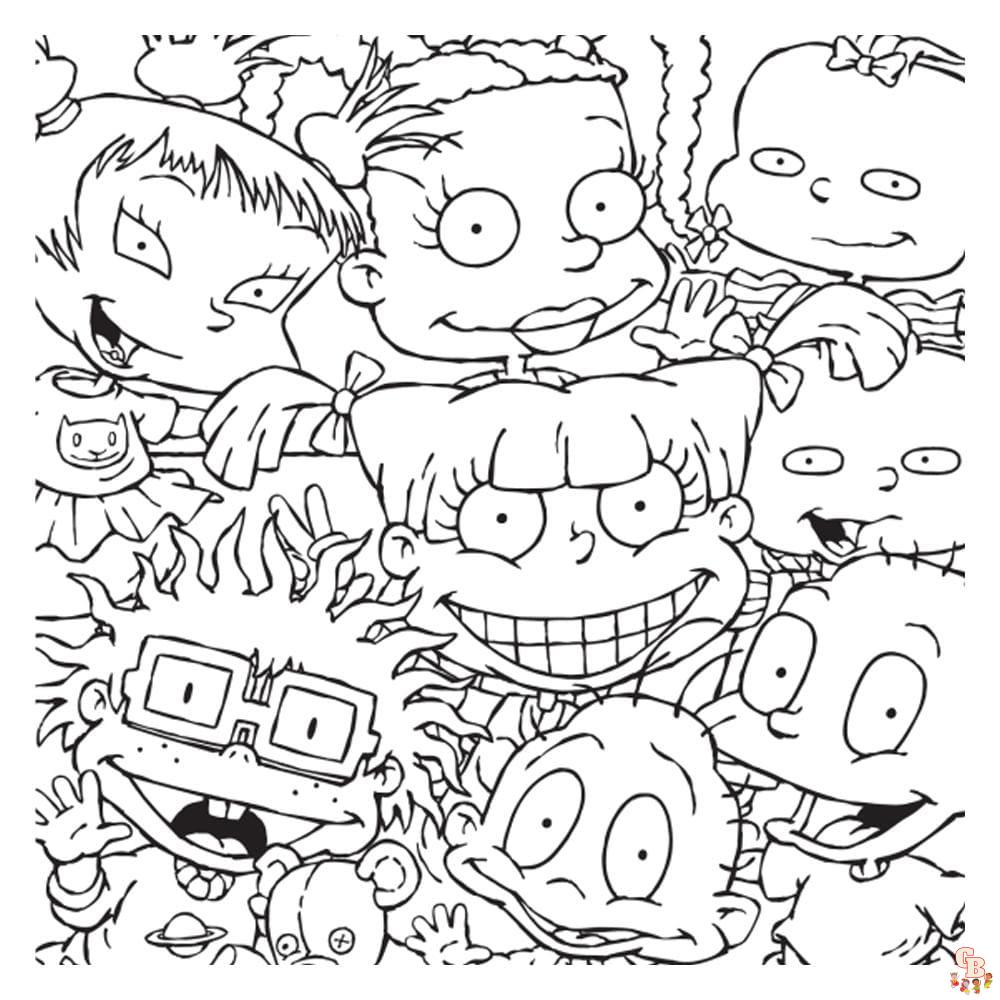 Rugrats Coloring Pages 4