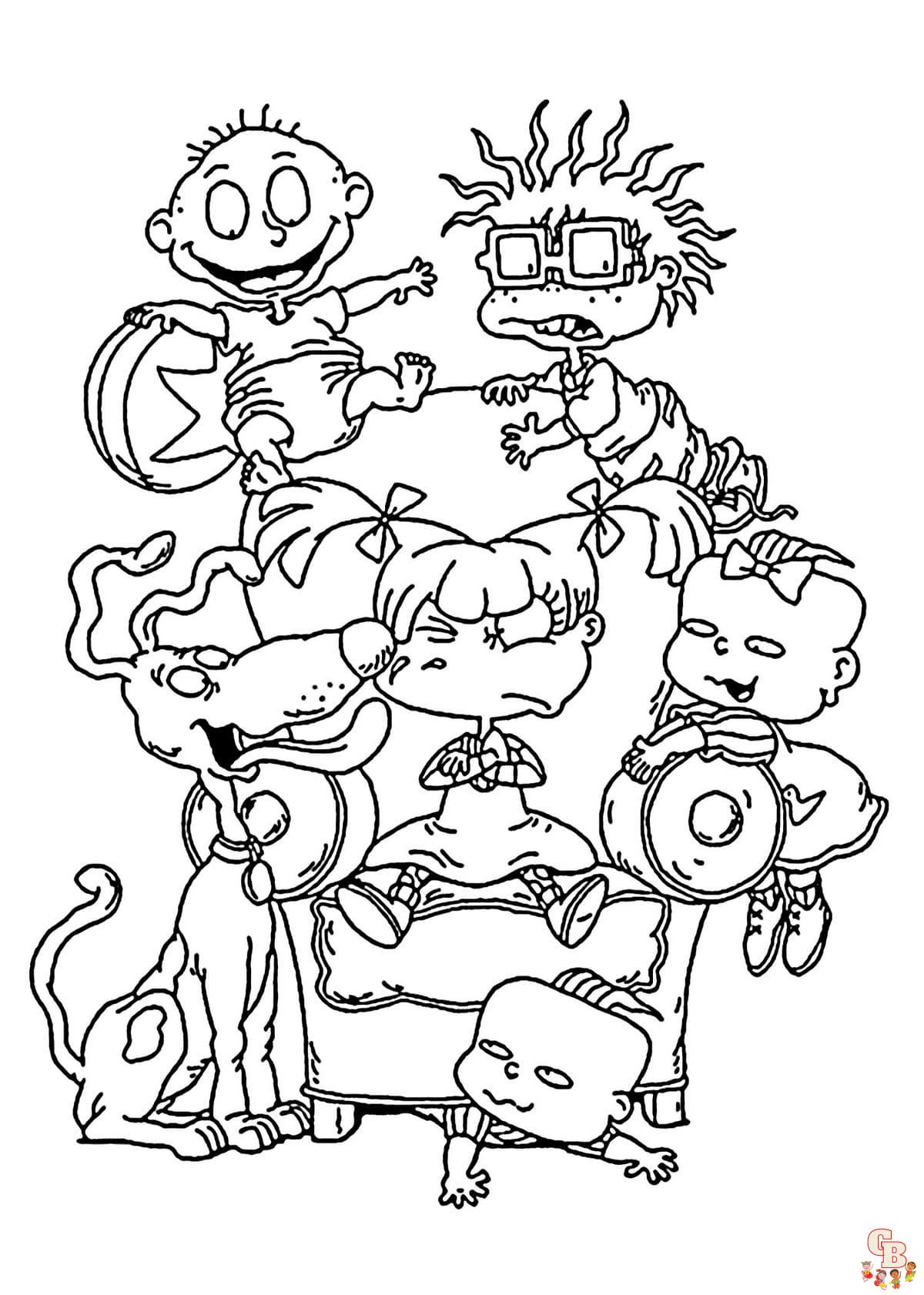 Rugrats Coloring Pages 6