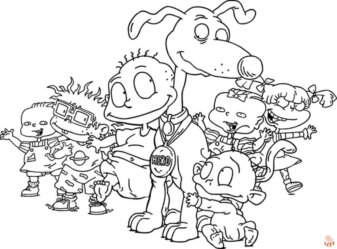 Rugrats Coloring Pages 8