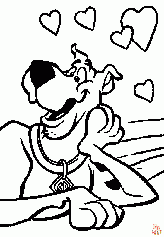 Scooby Doo Coloring Pages 1
