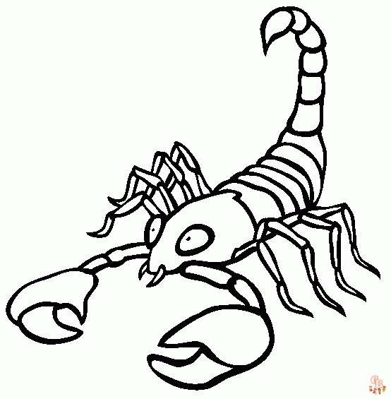 Scorpion Coloring Pages