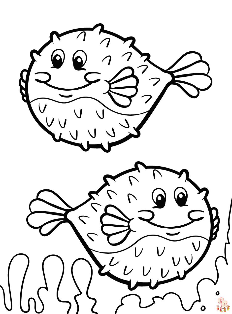 Sea Creatures Coloring Pages 6