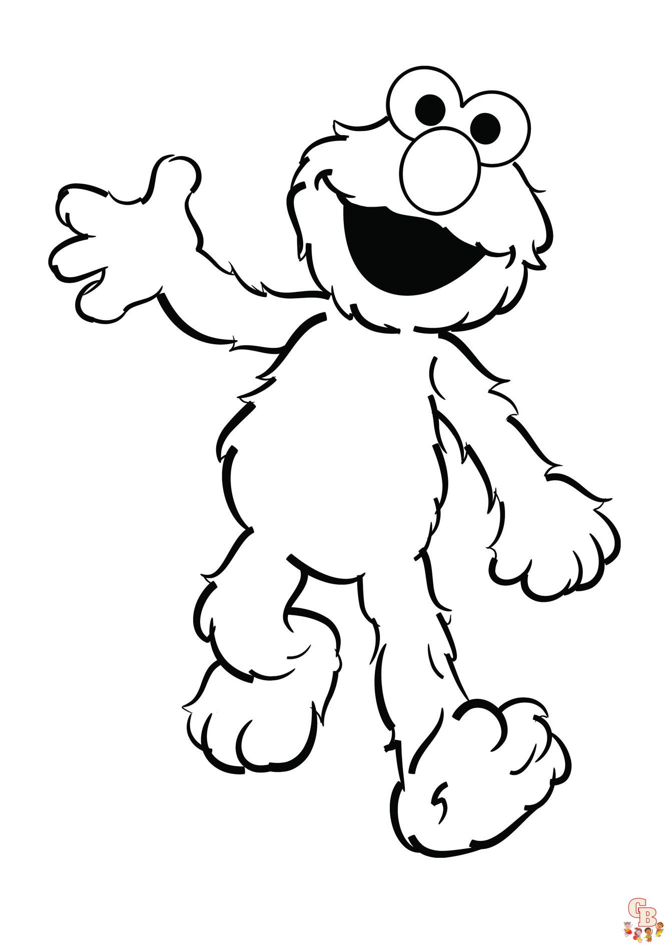 Sesame Street Coloring Pages 3
