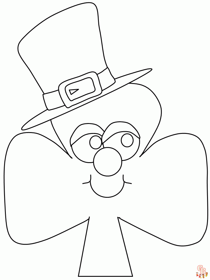 Shamrock Coloring Pages01