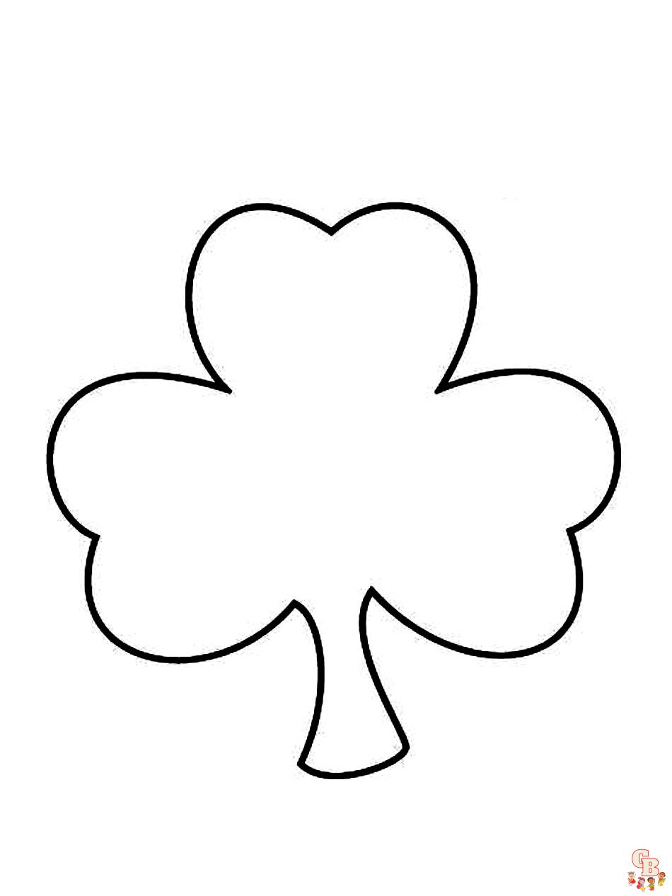 Shamrock Coloring Pages20