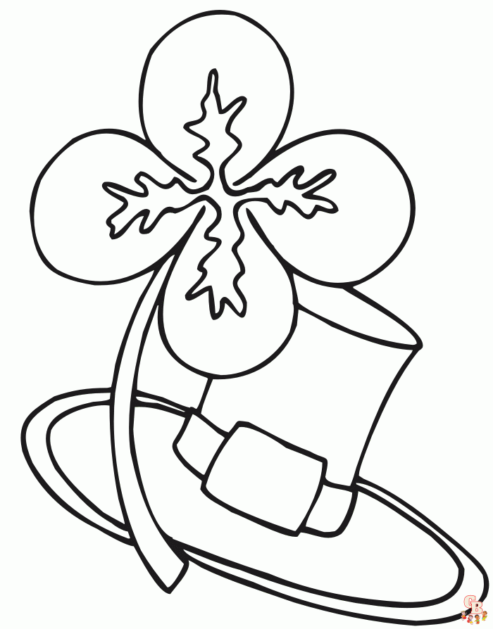 Shamrock Coloring Pages28