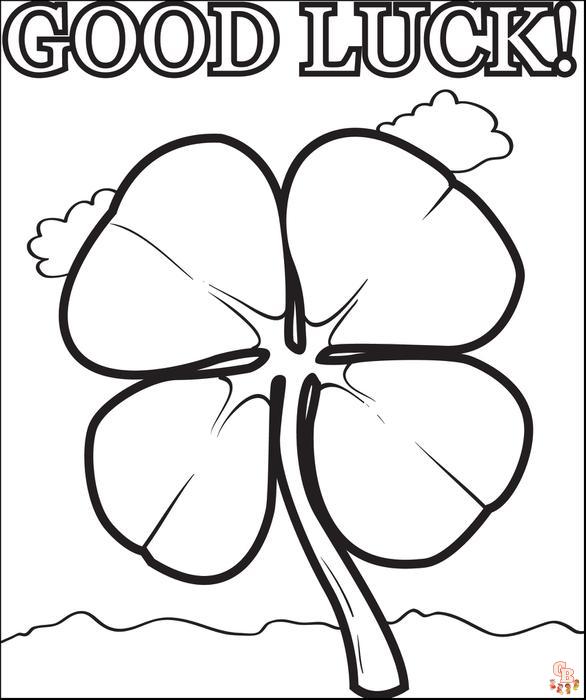Shamrock Coloring Pages30