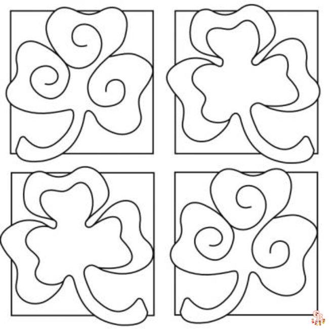 Shamrock Coloring Pages32