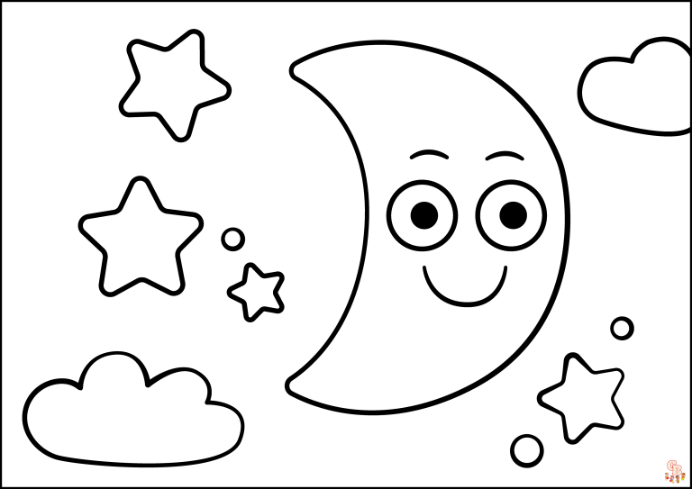 Shapes Coloring Pages - Free Printable Sheets for Kids