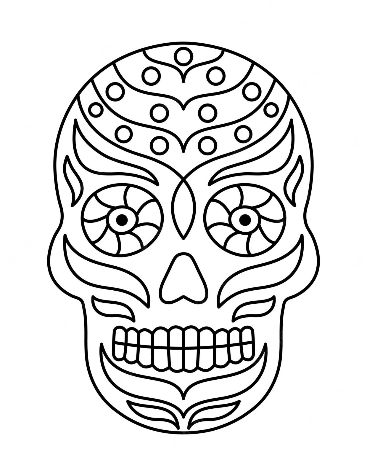 Skull Coloring Pages: Unleash Your Creativity With Unique Designs