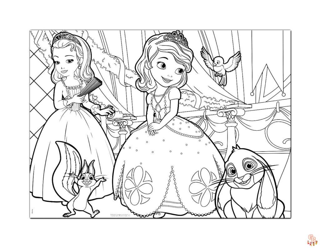 Sofia Coloring Pages 1
