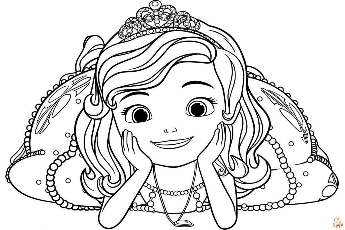 Sofia Coloring Pages 2