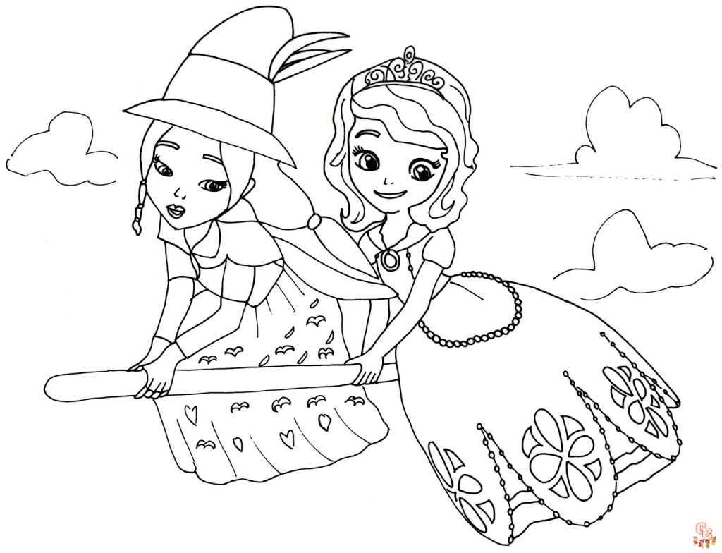Sofia Coloring Pages 4