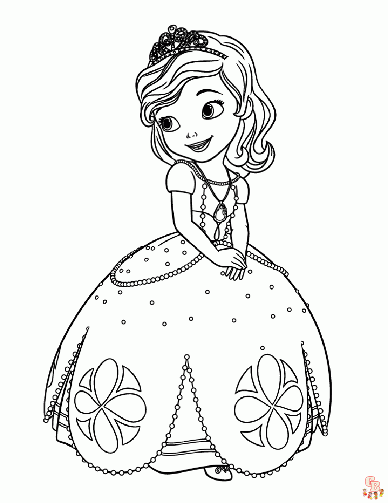 Sofia Coloring Pages 5