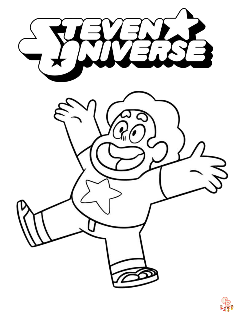 Color Your World with Steven Universe Coloring Pages