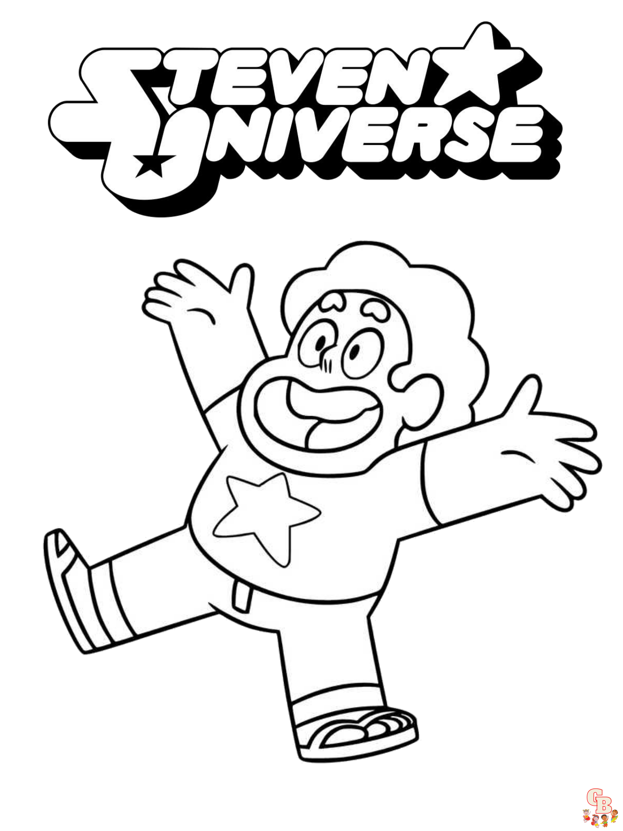 Steven Universe Coloring Pages 7