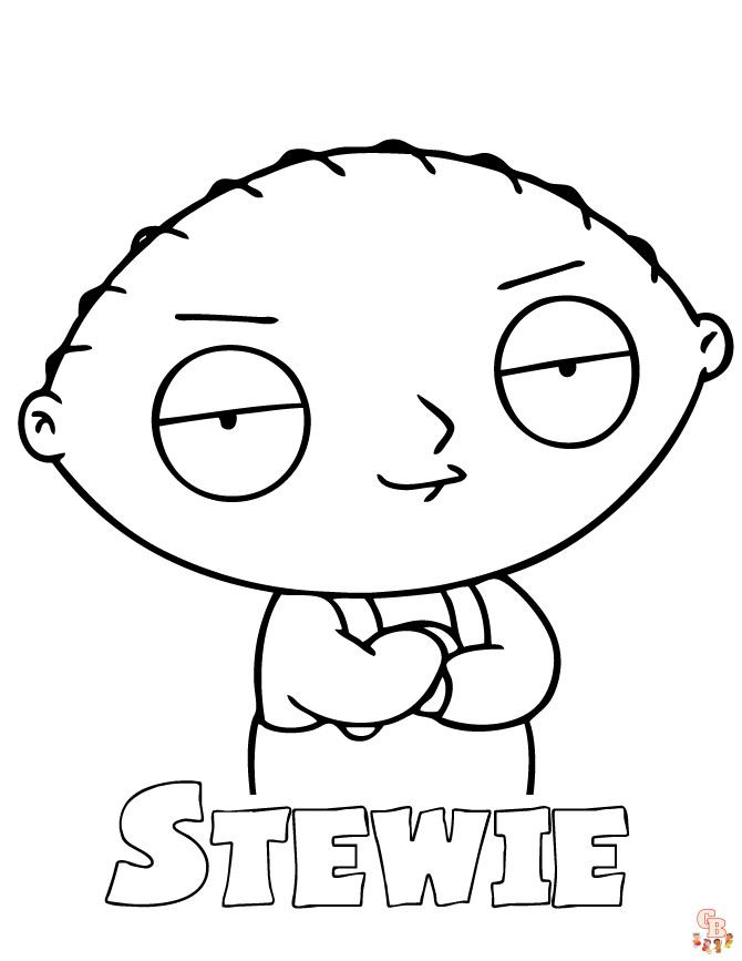Stewie Griffin Coloring Pages 1 1