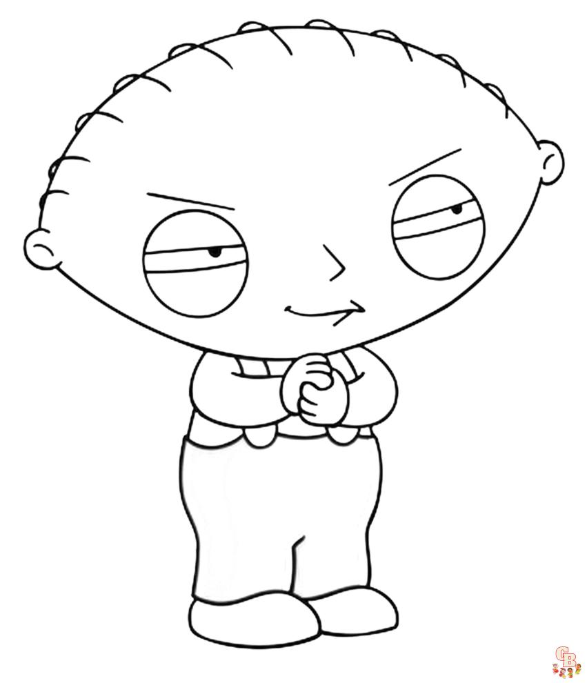 Stewie Griffin Coloring Pages 2