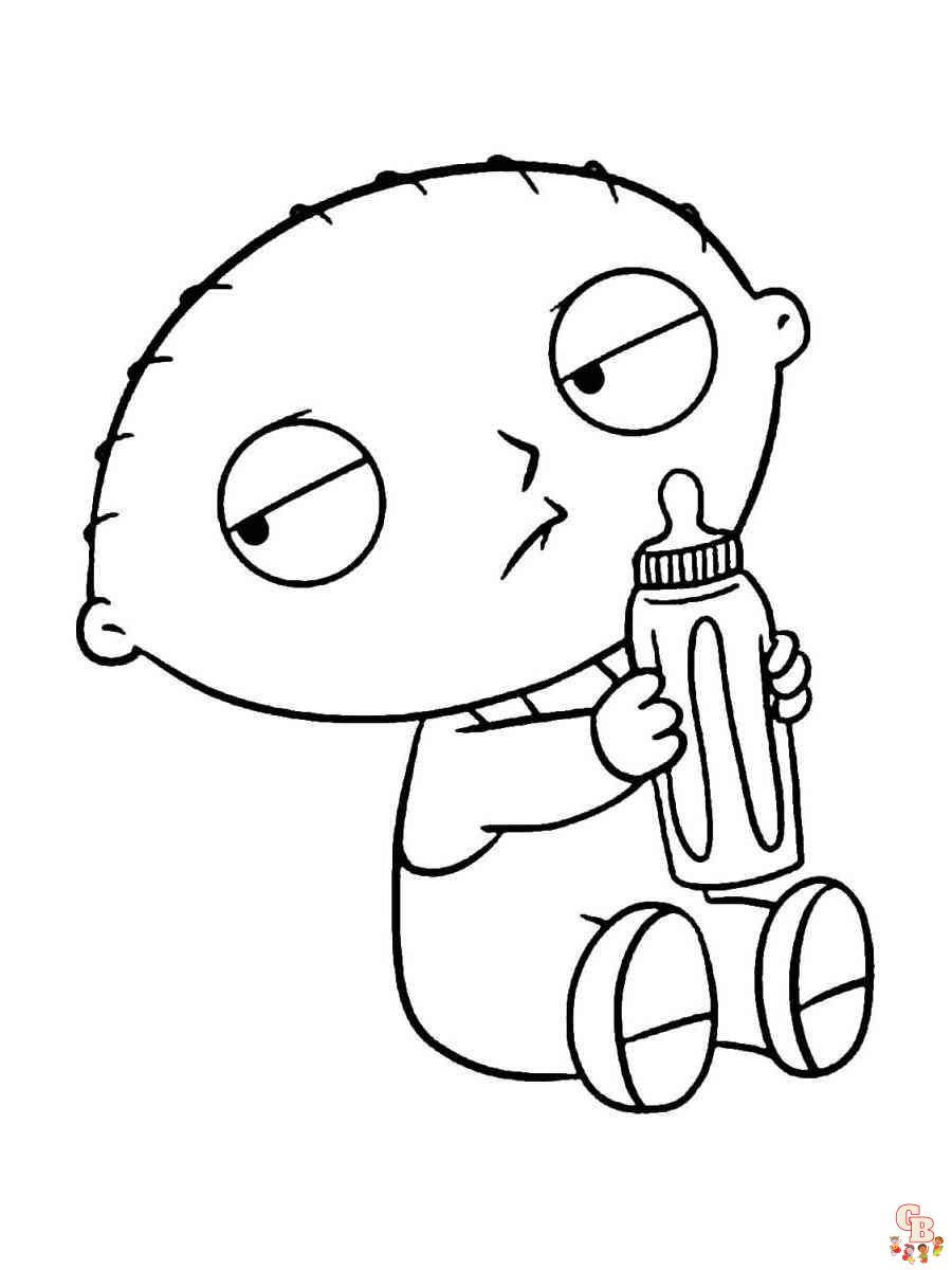 Stewie Griffin Coloring Pages 5