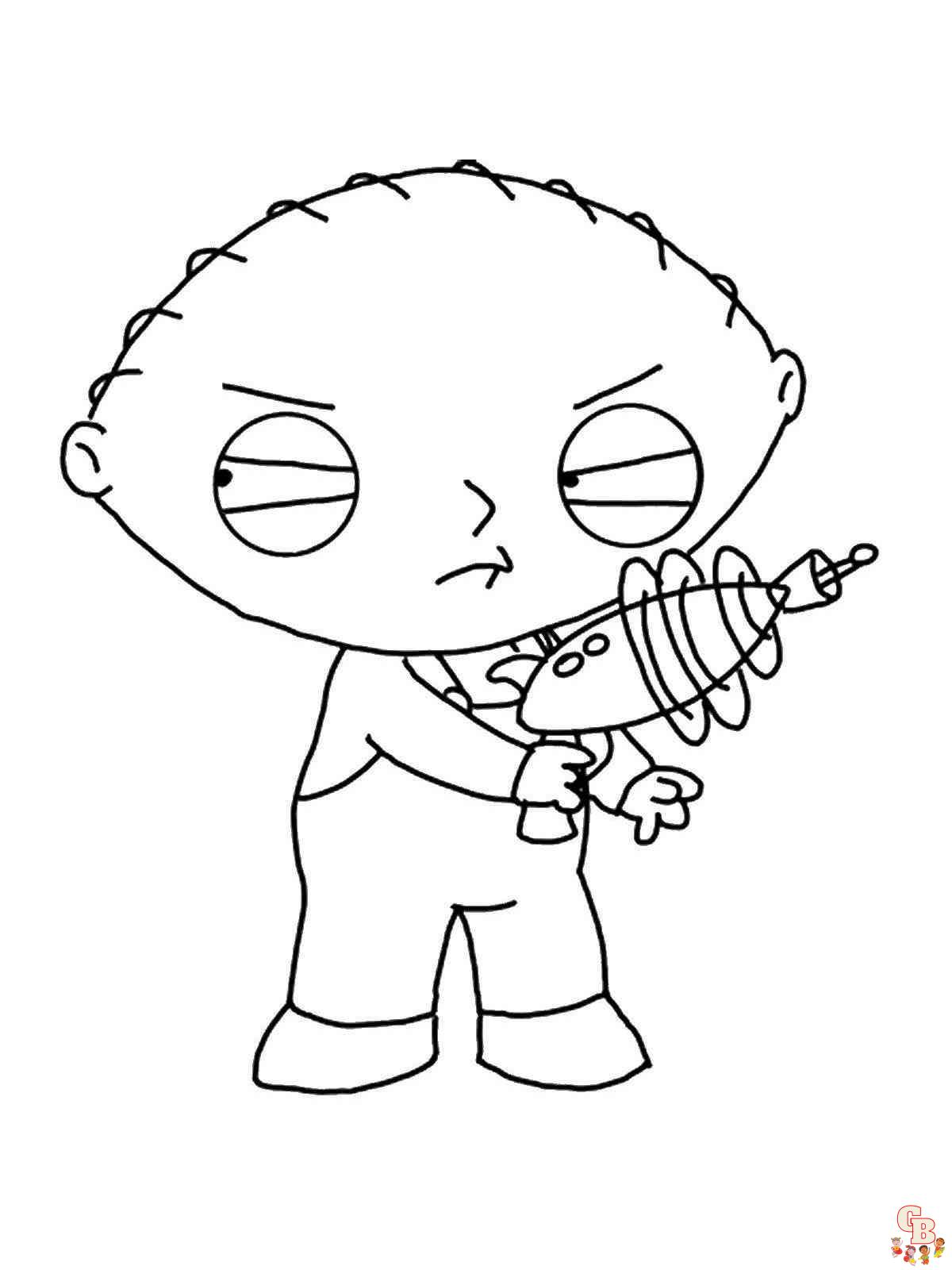 Stewie Griffin Coloring Pages 6