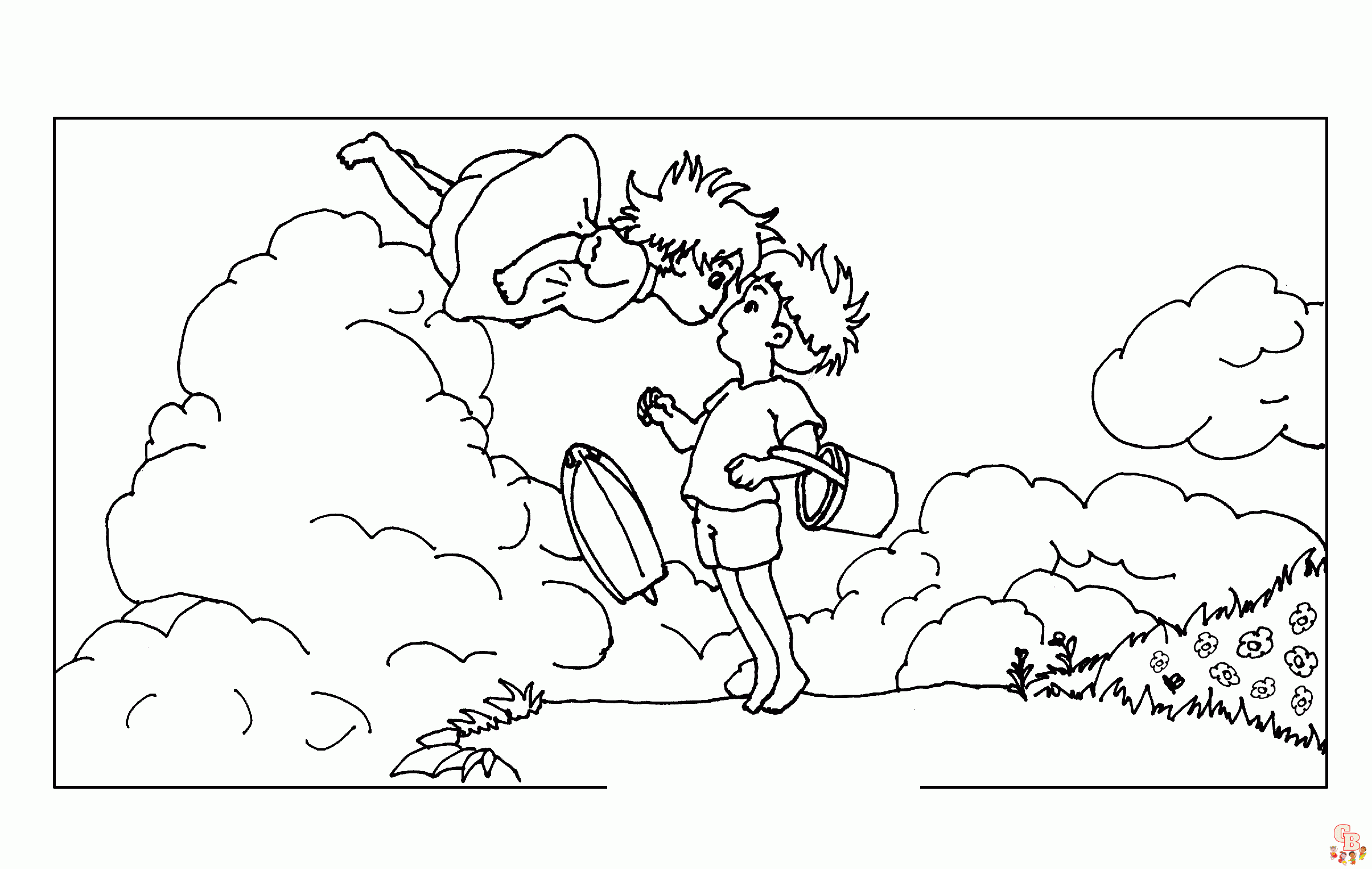 Descubrir 67 Imagen Dibujos De Studio Ghibli Para Colorear Viaterra mx