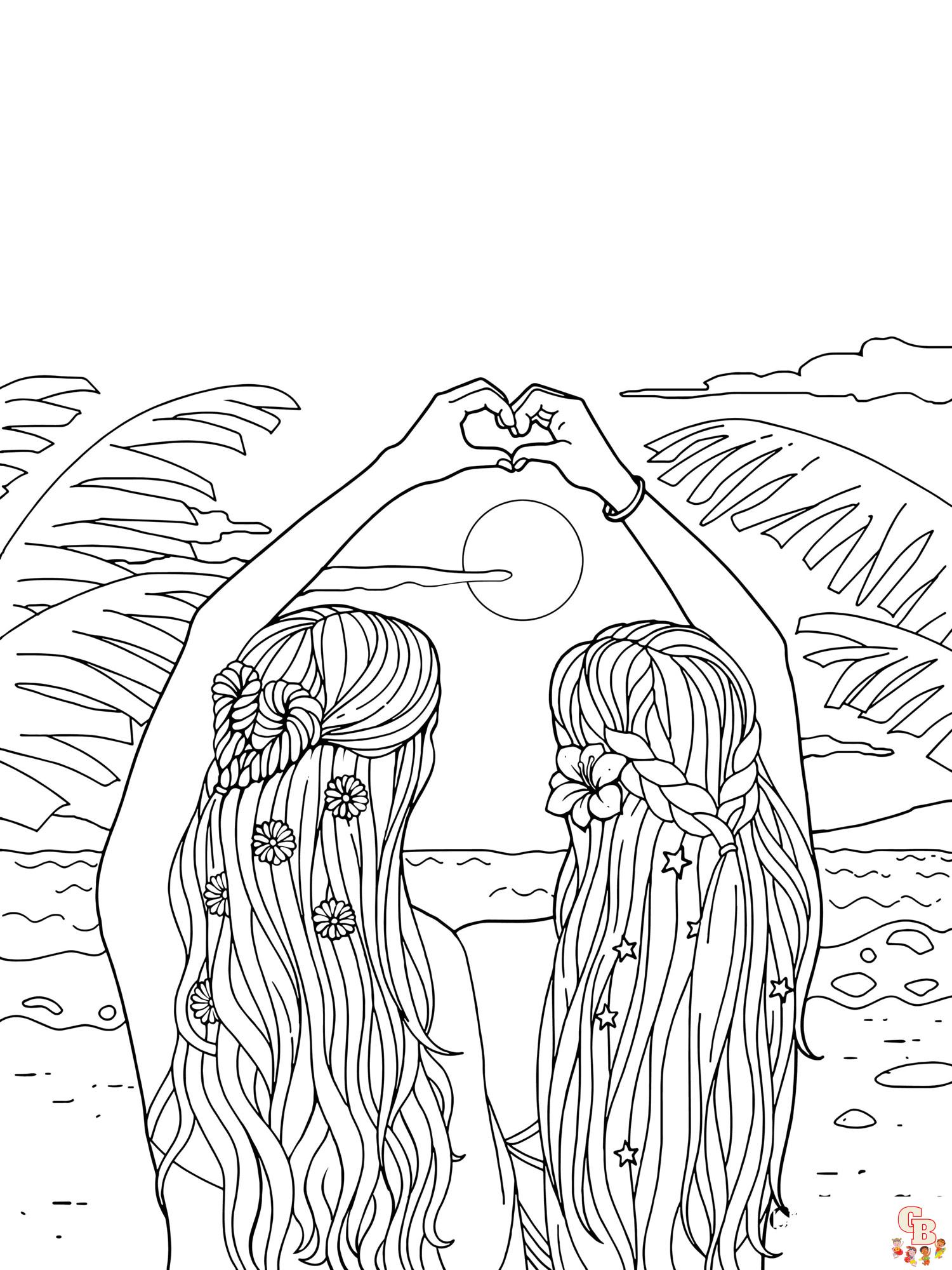 Sunset Coloring Pages 29