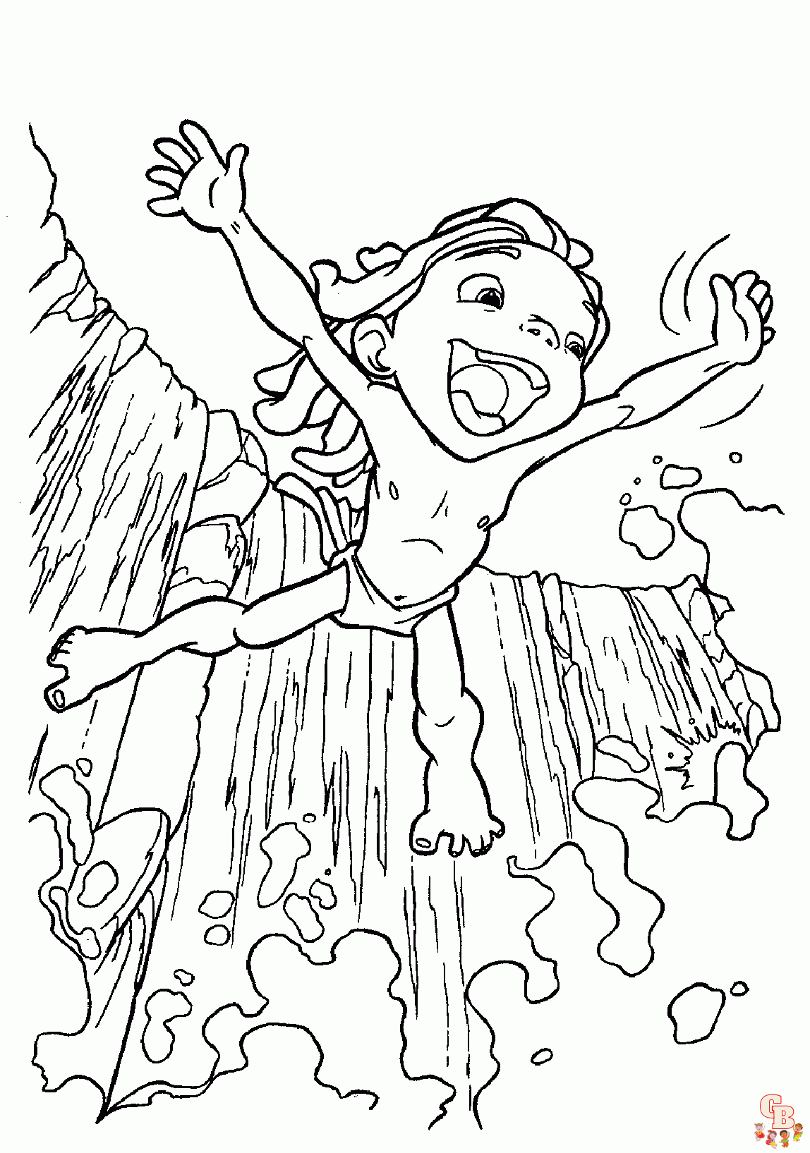 Tarzan Coloring Pages 9