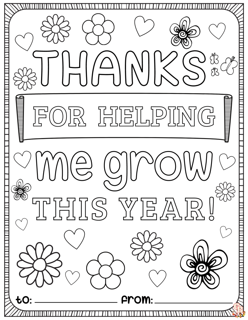 Teacher Appreciation Day Coloring Pages 6