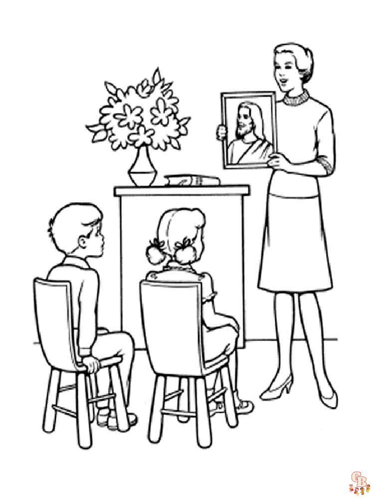 Teacher Coloring Pages 5