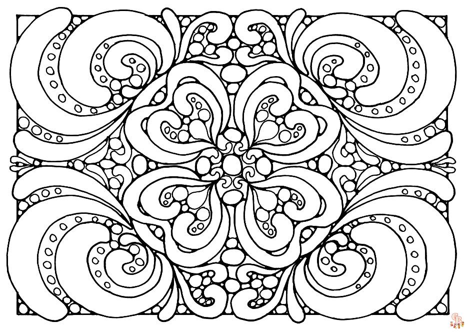 Coloring Pages for Teenagers {Free Printables}