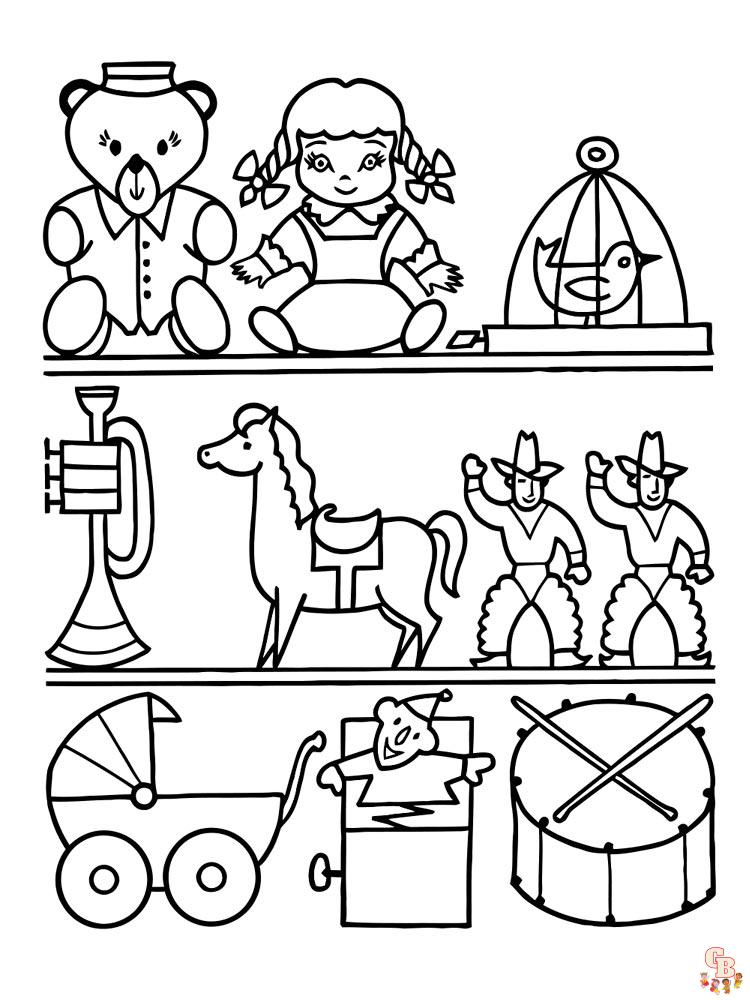 Toys Coloring Pages