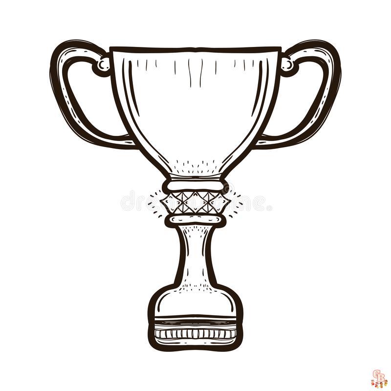 Trophy Coloring Pages 5