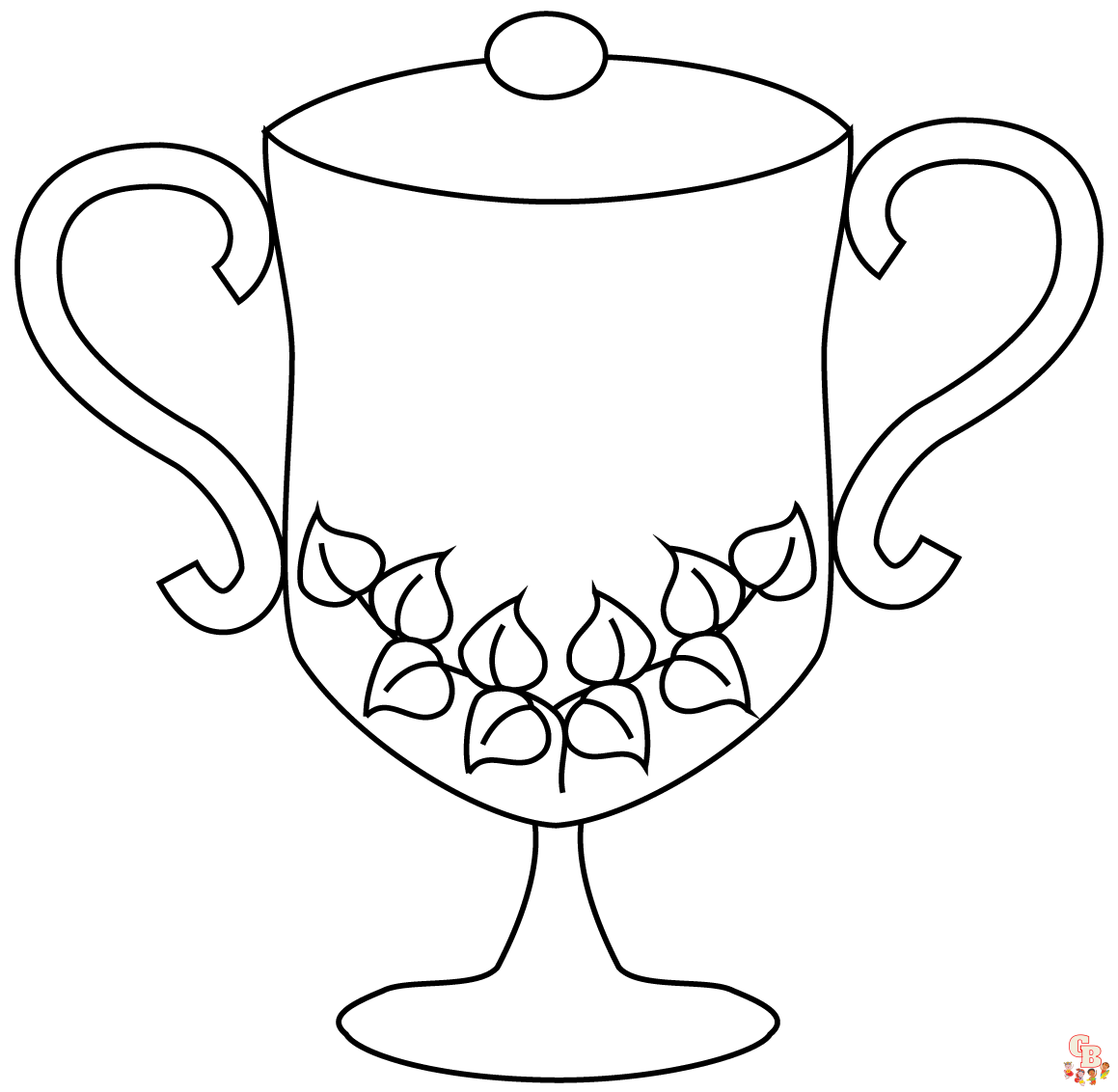 Trophy Coloring Pages 7