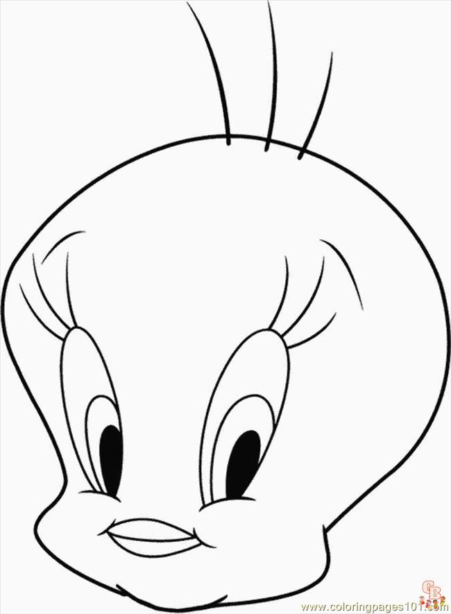Tweety Bird Coloring pages 1