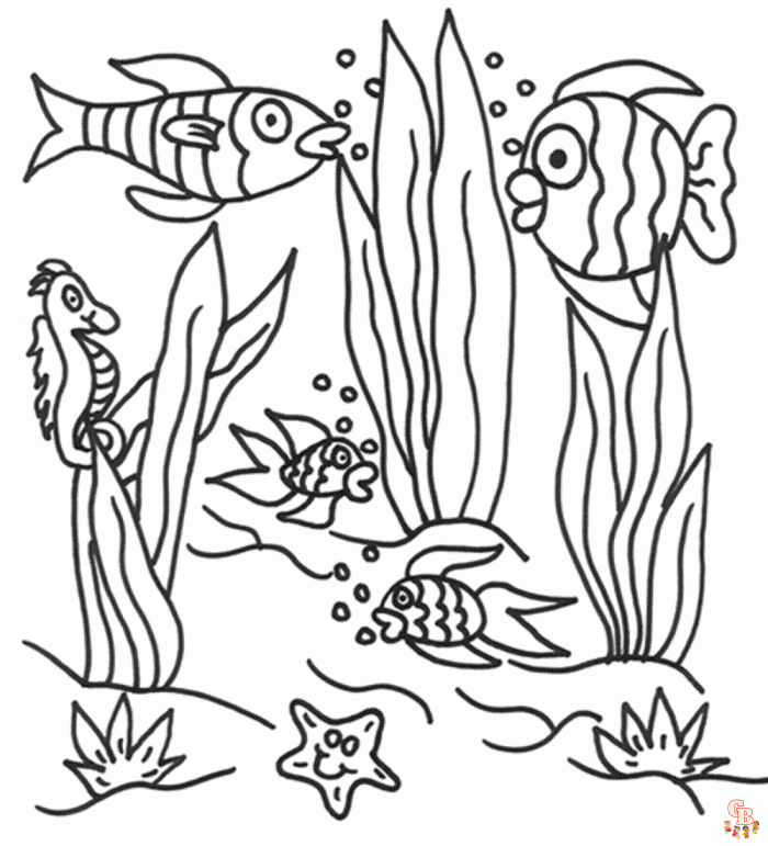 Underwater Coloring Pages 3