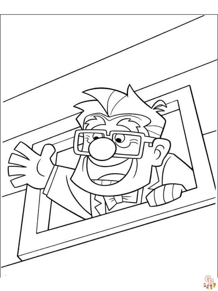 Up coloring pages 16