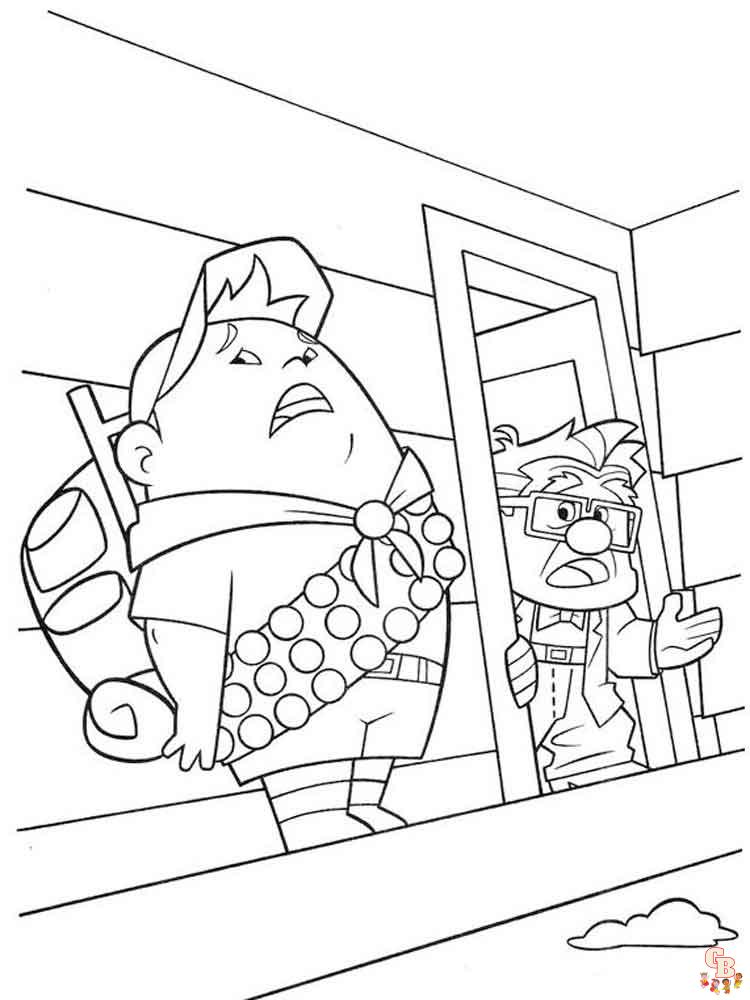 Up coloring pages 17