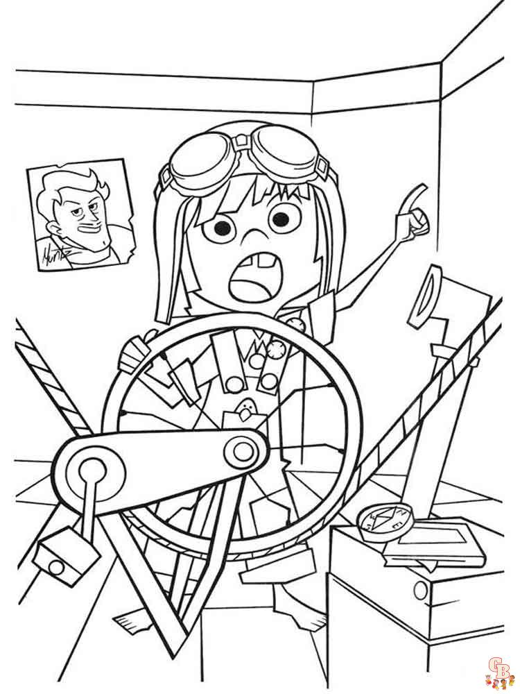 Up coloring pages 19