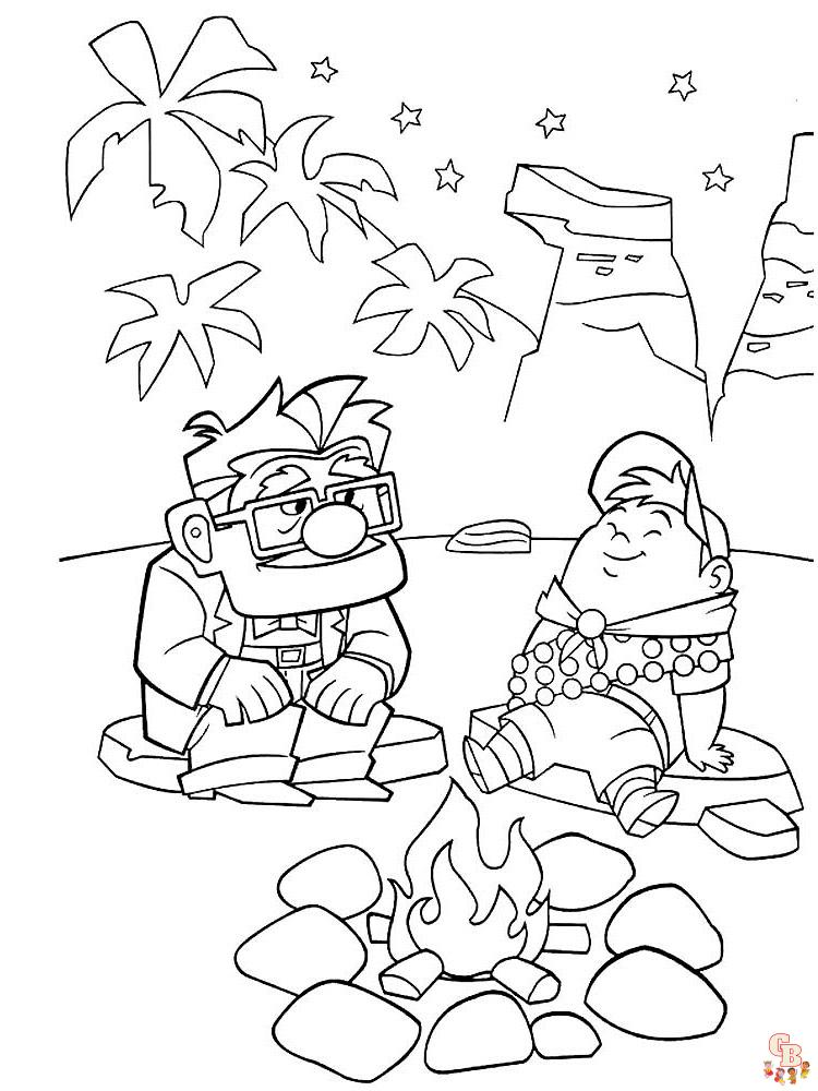 Up coloring pages 32