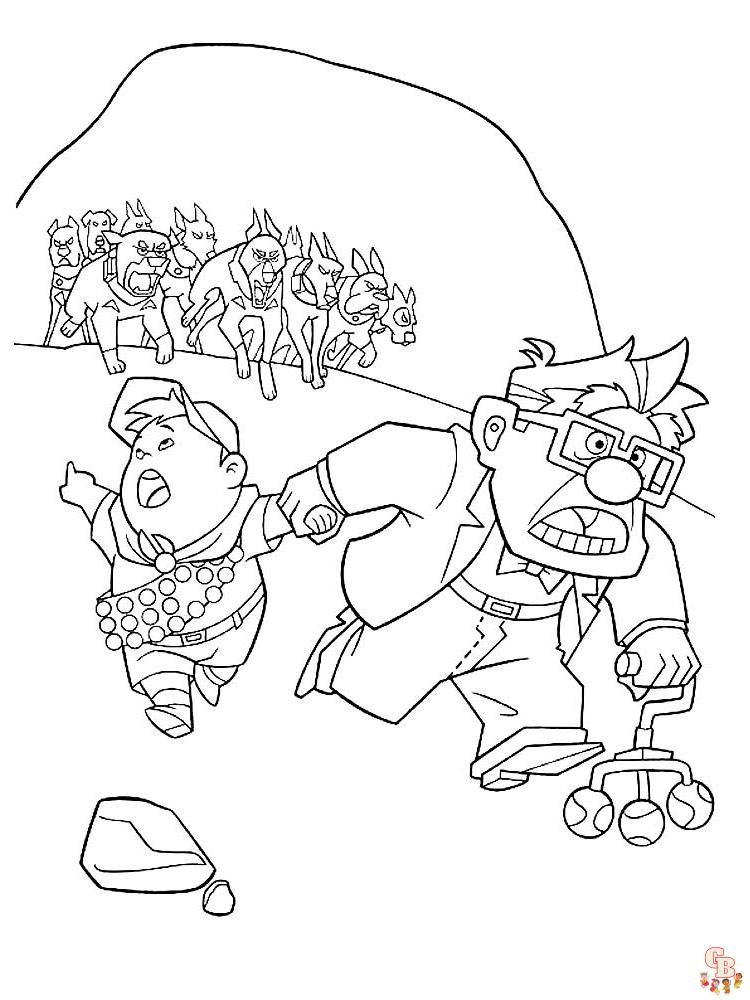 Up coloring pages 36
