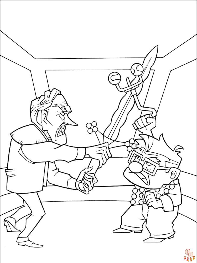 Up coloring pages 42